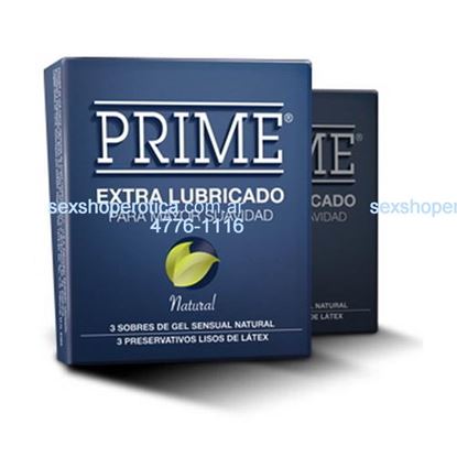 Preservativos Prime Extra Lubricados